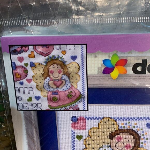 Design works cross stitch picture kit. Wedding angels - Picture 5 of 5